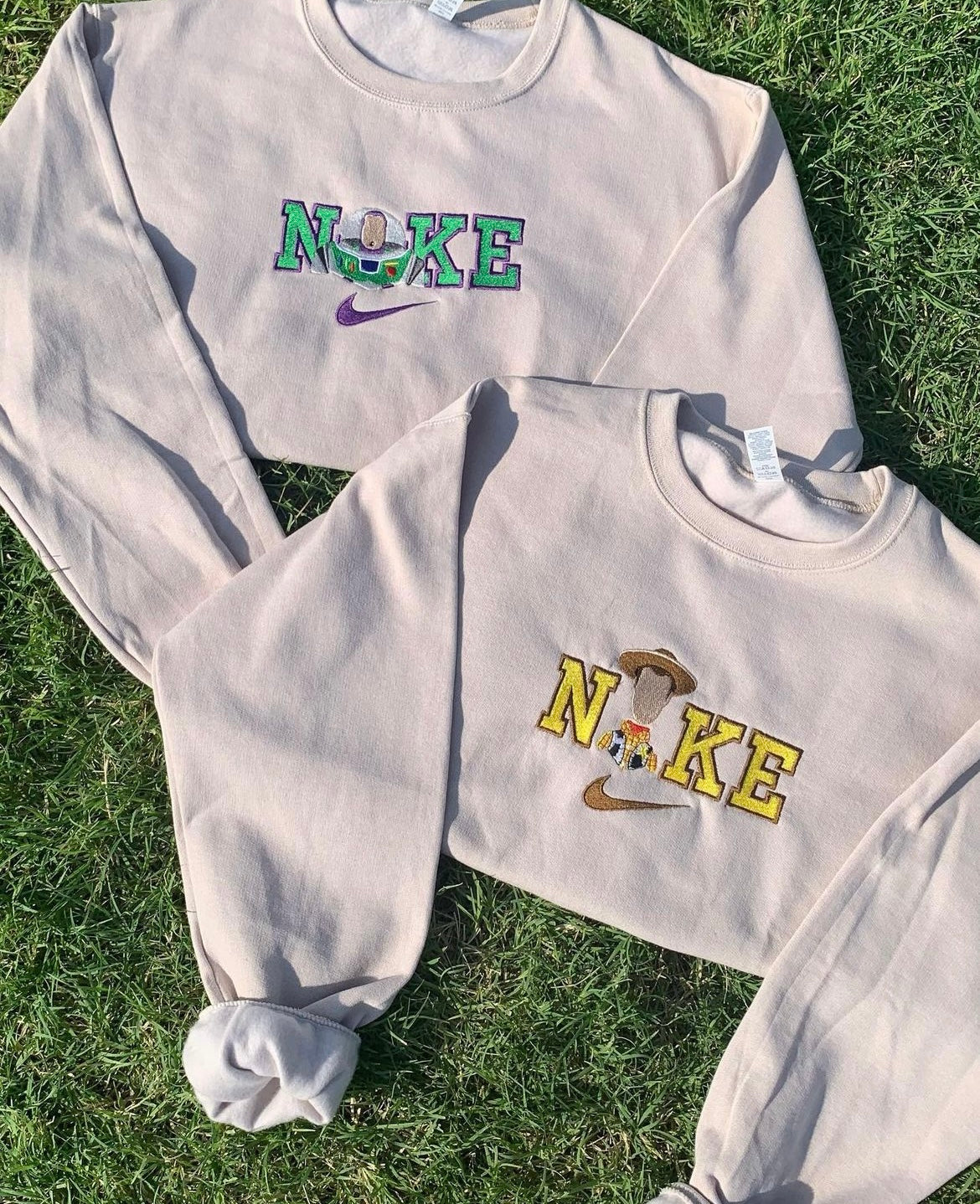 Buzz X Wood Embroidered Crewneck