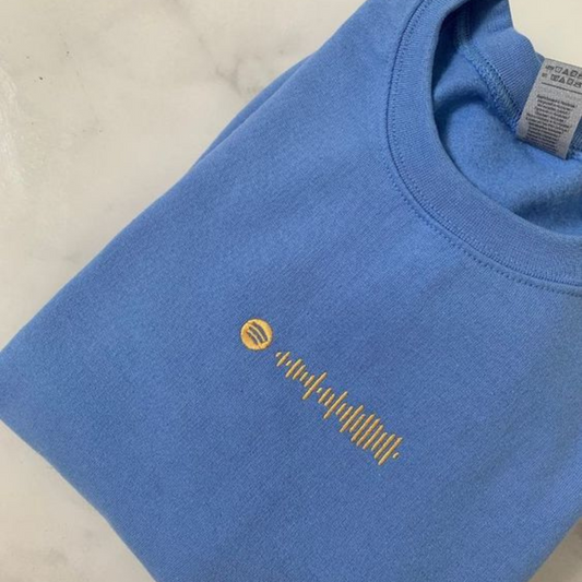 Embroidered Custom Spotify Code