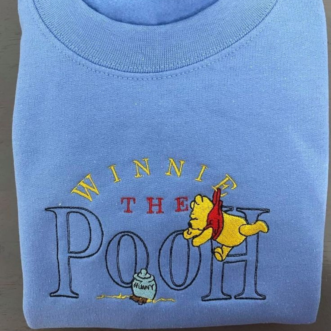 Embroidered Retro Winnie The Pooh