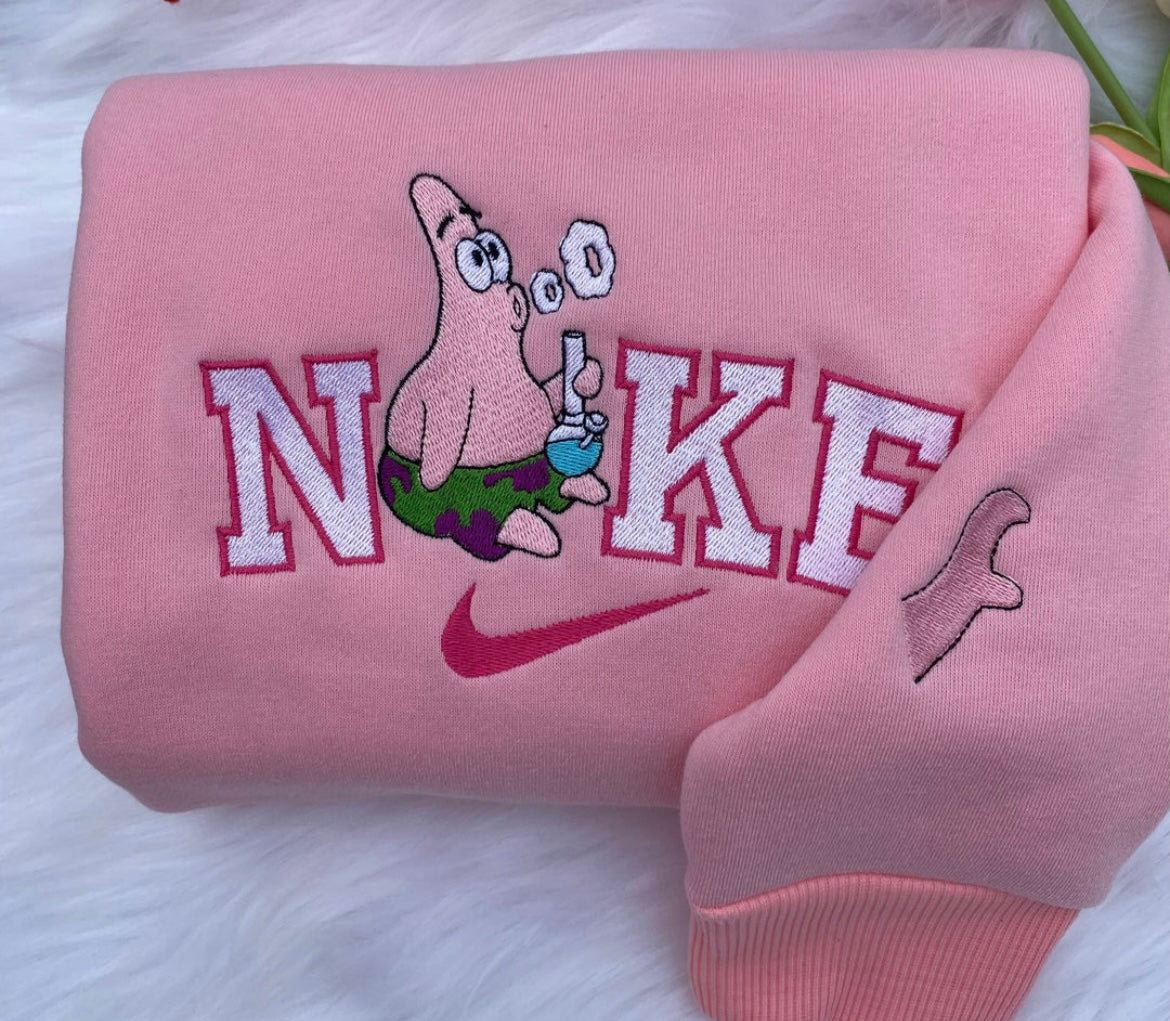 SpongeBob X Patrick Embroidered Crewneck