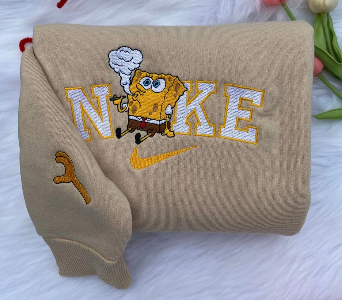 SpongeBob X Patrick Embroidered Crewneck