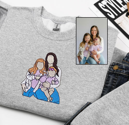 Personalized Embroidery Portraits