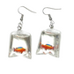 Bag of Gold fish earrings