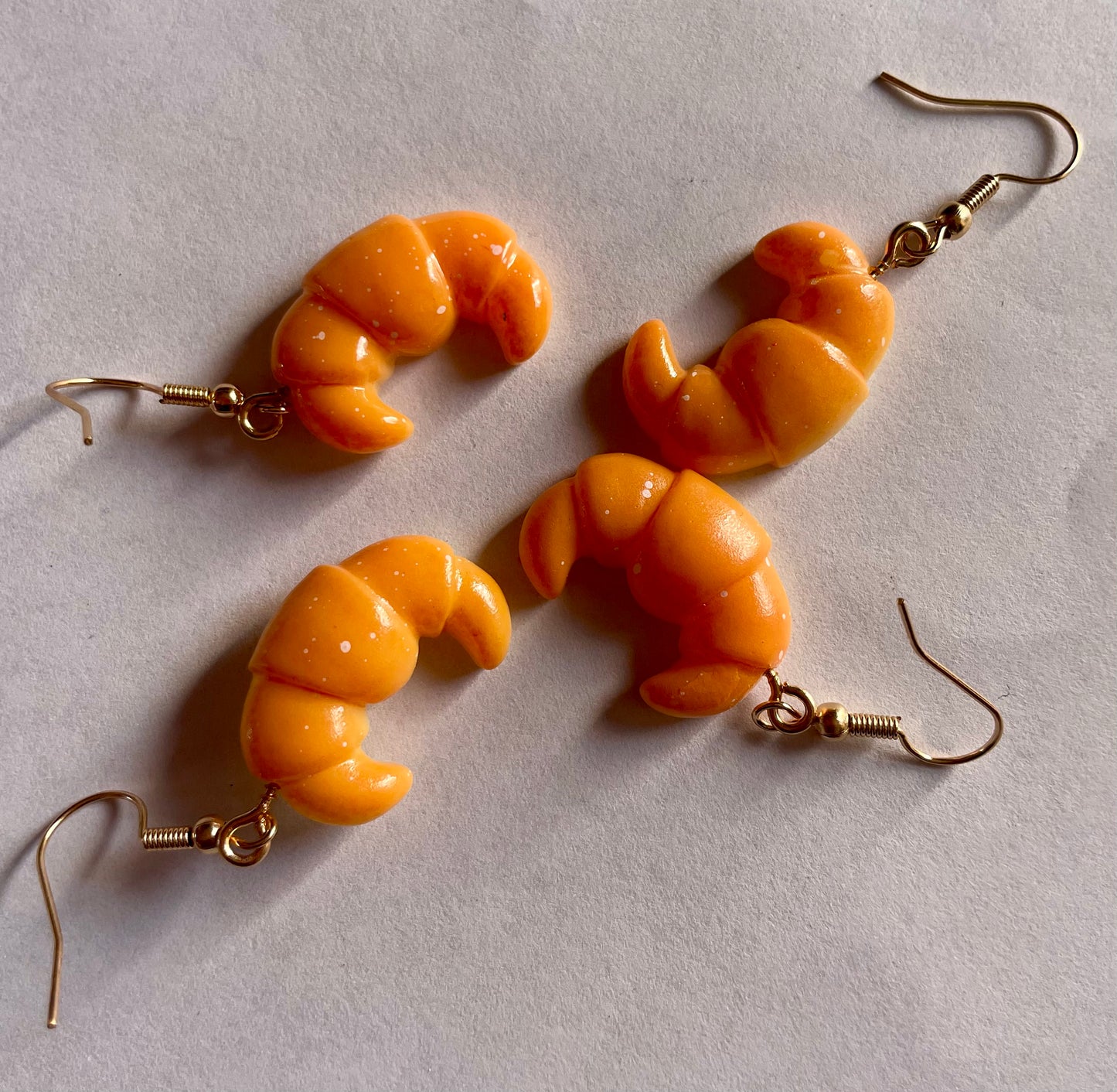 Butter Croissant earrings