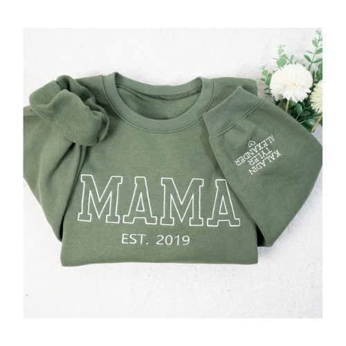 Varsity MAMA Crew Neck