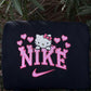 Embroidered Hello kitty kids hoodie