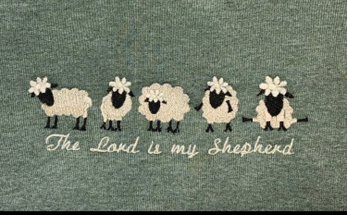 The lord is my shepherd Christian statement