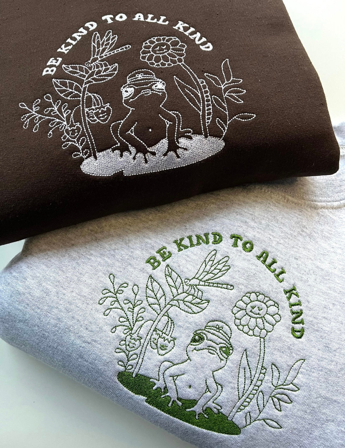 Be Kind to all Kind Embroidered Crewneck