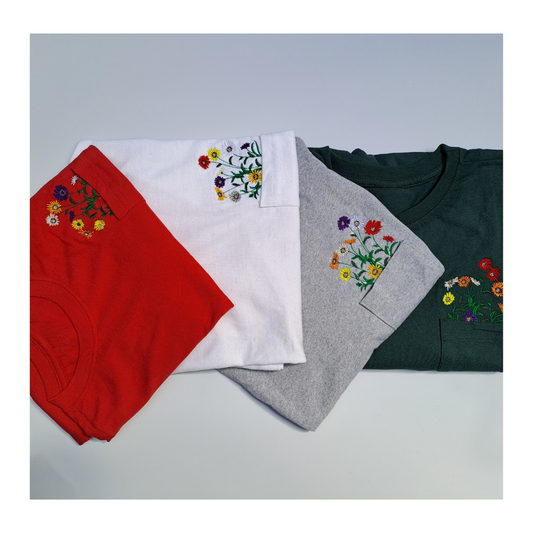 Pocket Sized floral T-shirt