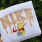 Nike x Winnie the Pooh kids embroidered hoodie