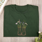 Floral Boots embroidered T-shirts