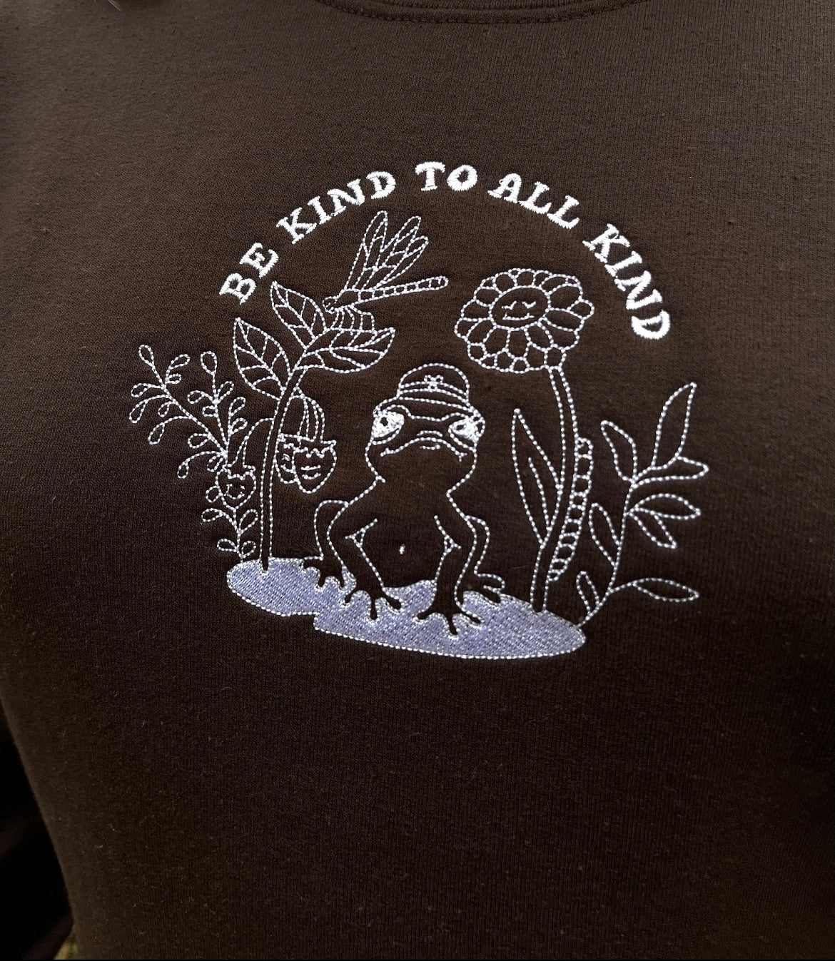 Be Kind to all Kind Embroidered Crewneck