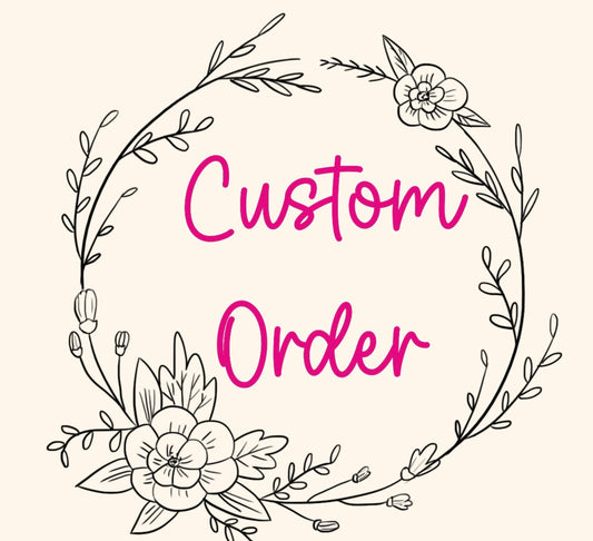 Custom Embroidery Order