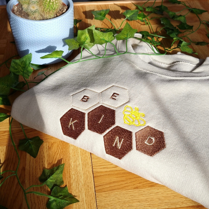 Be Kind embroidered Crewneck