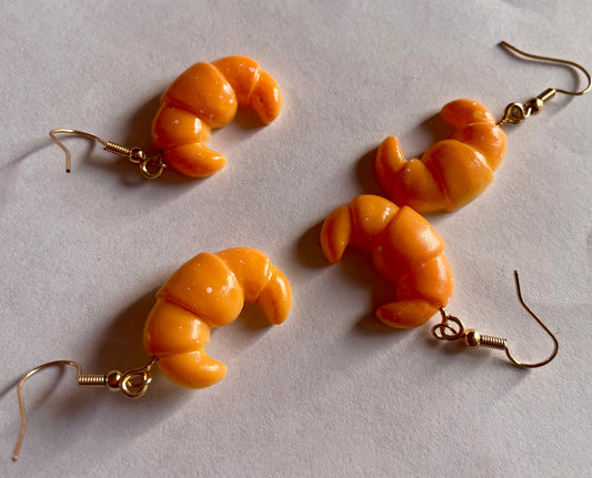 Butter Croissant earrings