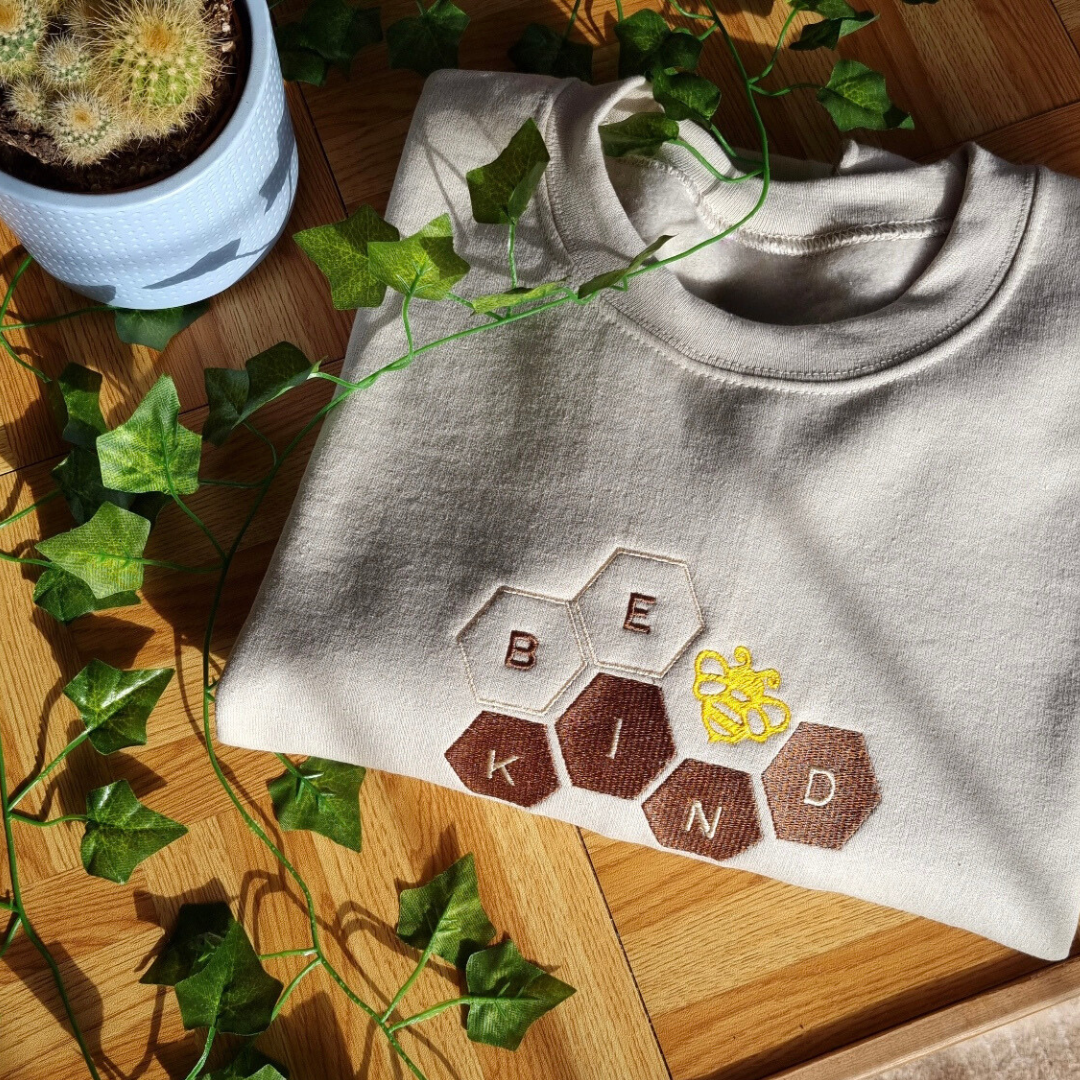 Be Kind embroidered Crewneck